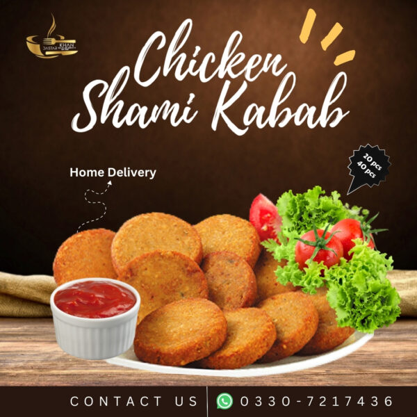 Chicken Shami Kabab – Soft, Flavorful & Ready to Fry